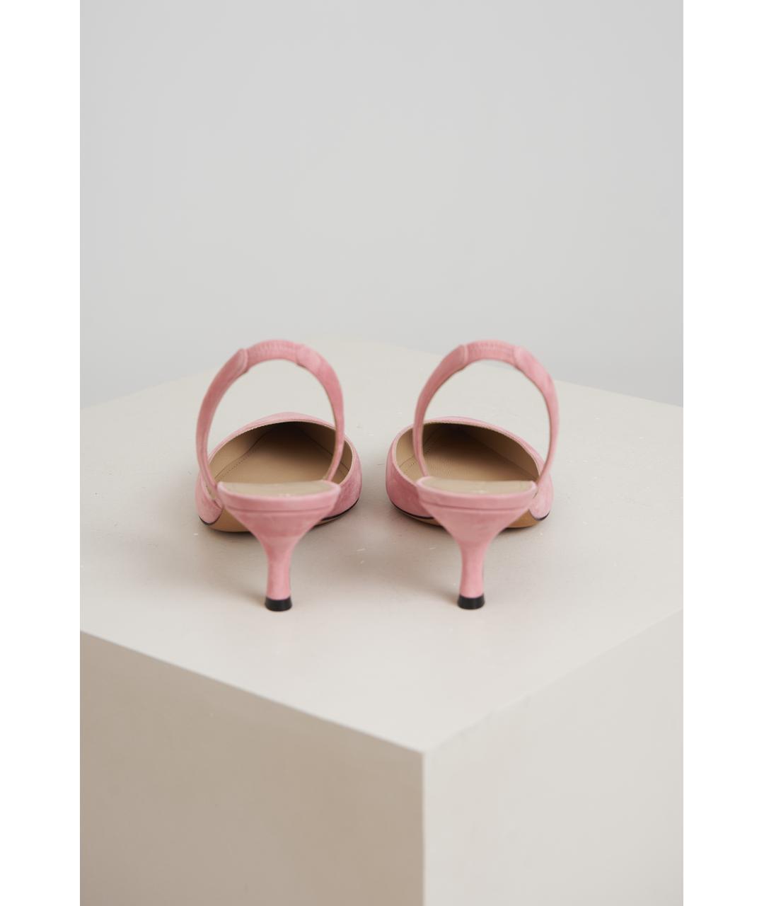 KITON Розовые кожаные туфли, фото 3