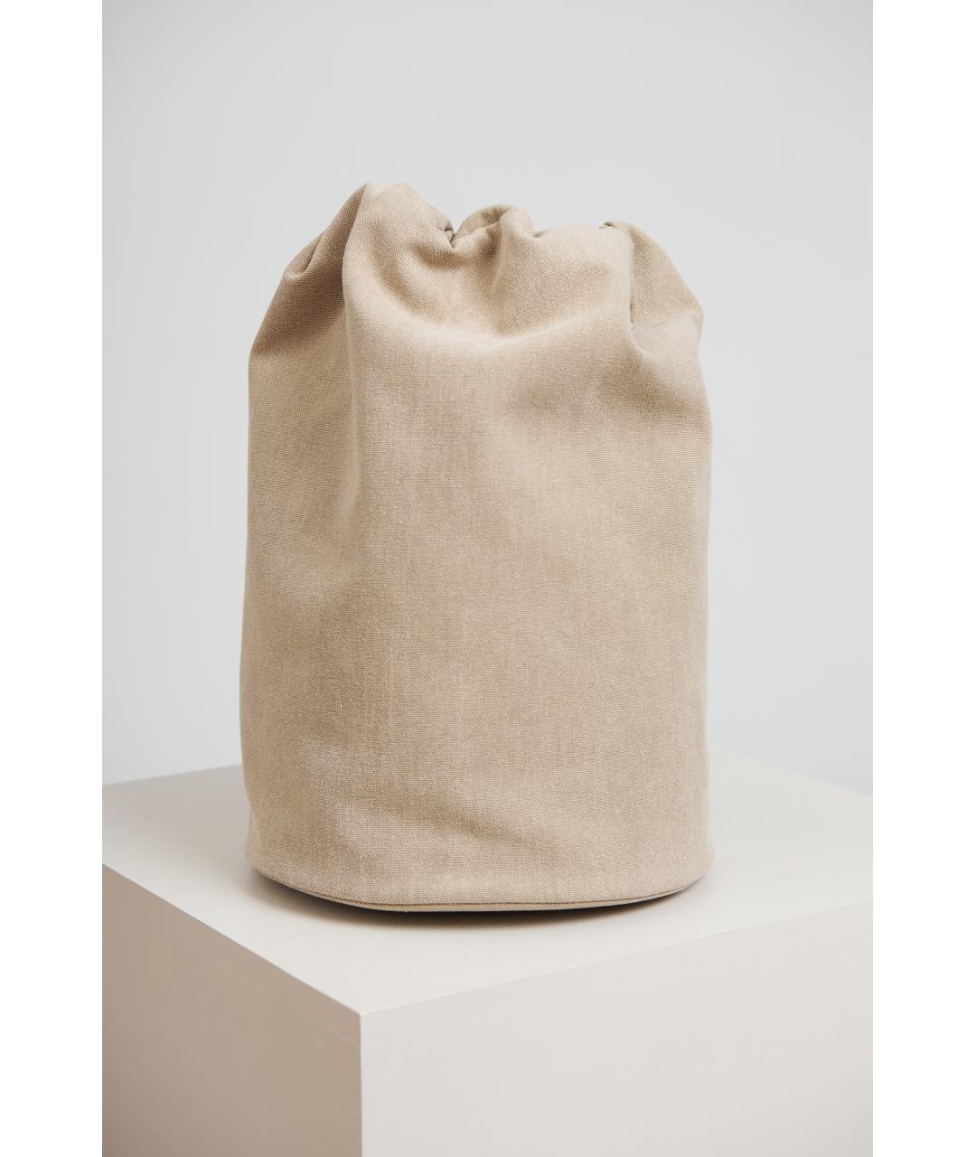 THE ROW Бежевый тканевый рюкзак, фото 2