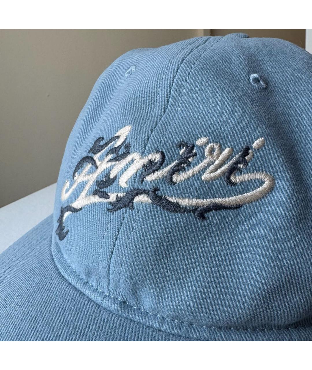 AMIRI Голубая хлопковая кепка, фото 3