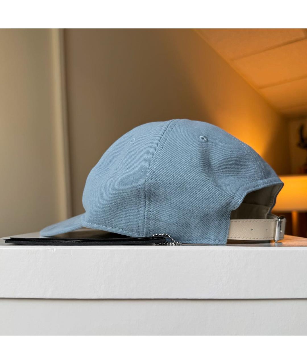 AMIRI Голубая хлопковая кепка, фото 5