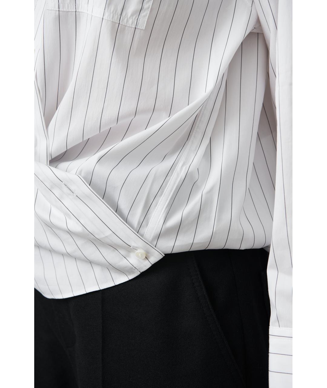 BRUNELLO CUCINELLI Белая хлопковая рубашка, фото 5