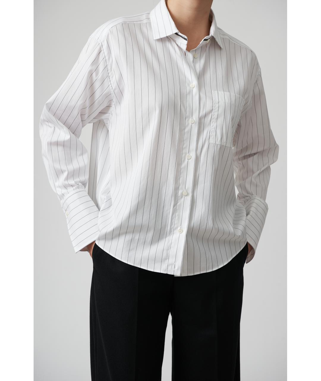 BRUNELLO CUCINELLI Белая хлопковая рубашка, фото 2