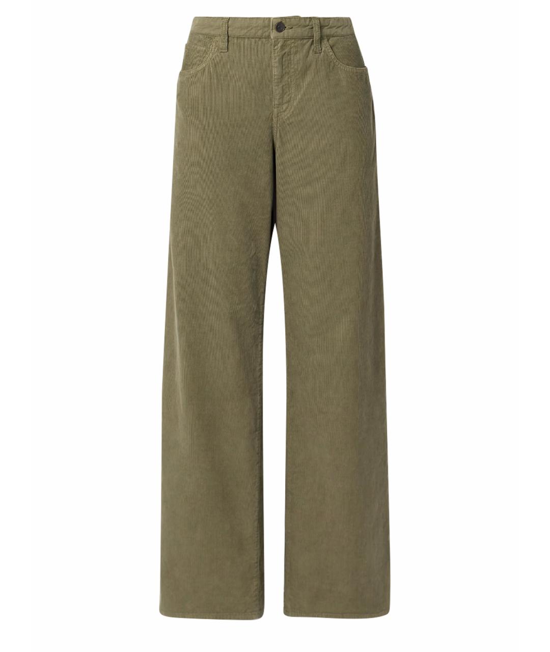 THE ROW Хаки хлопковые прямые джинсы, фото 1