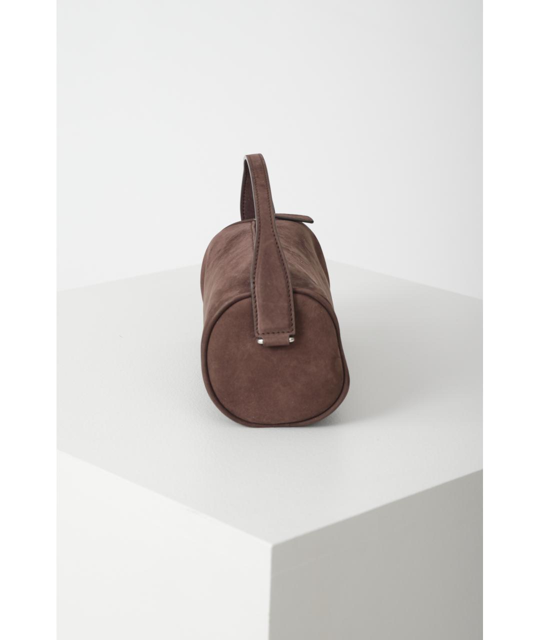 THE ROW Коричневая кожаная сумка через плечо, фото 3