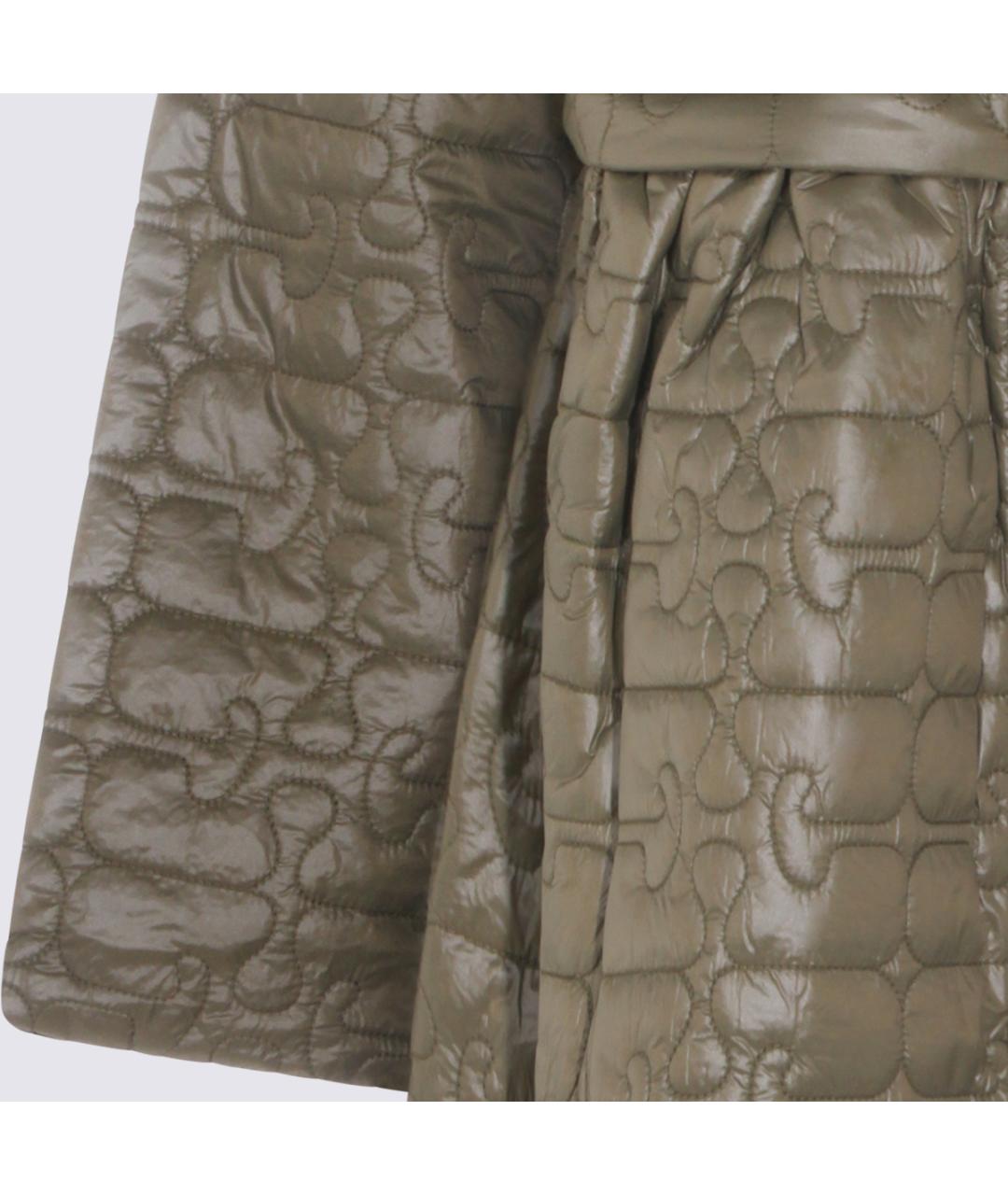 GANNI Мульти синтетическое пальто, фото 4