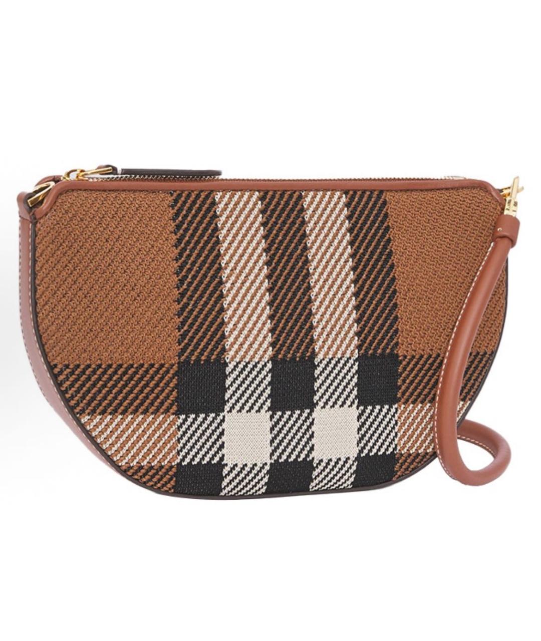 BURBERRY Коричневая сумка через плечо, фото 2