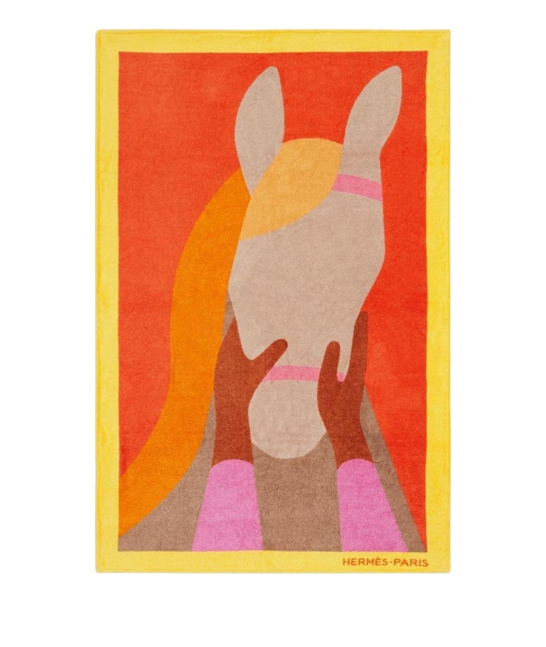 HERMES Хлопковое полотенце, фото 1