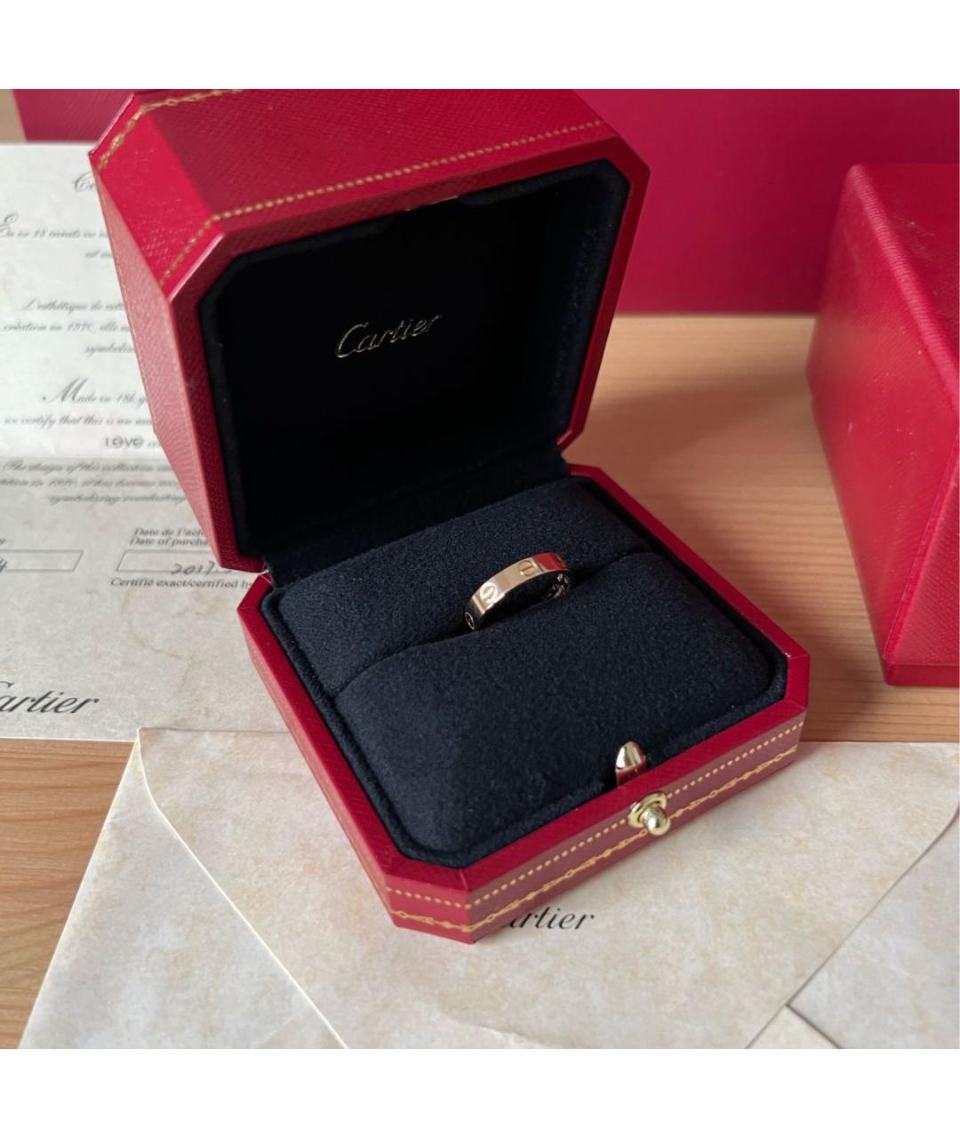 CARTIER Золотое кольцо из розового золота, фото 4