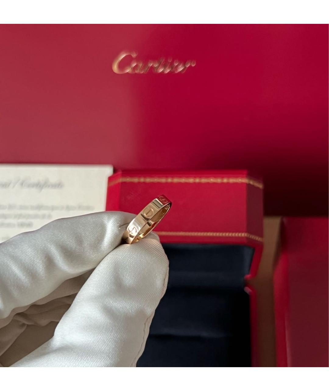 CARTIER Золотое кольцо из розового золота, фото 7