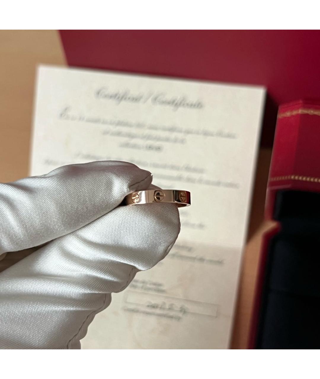 CARTIER Золотое кольцо из розового золота, фото 8