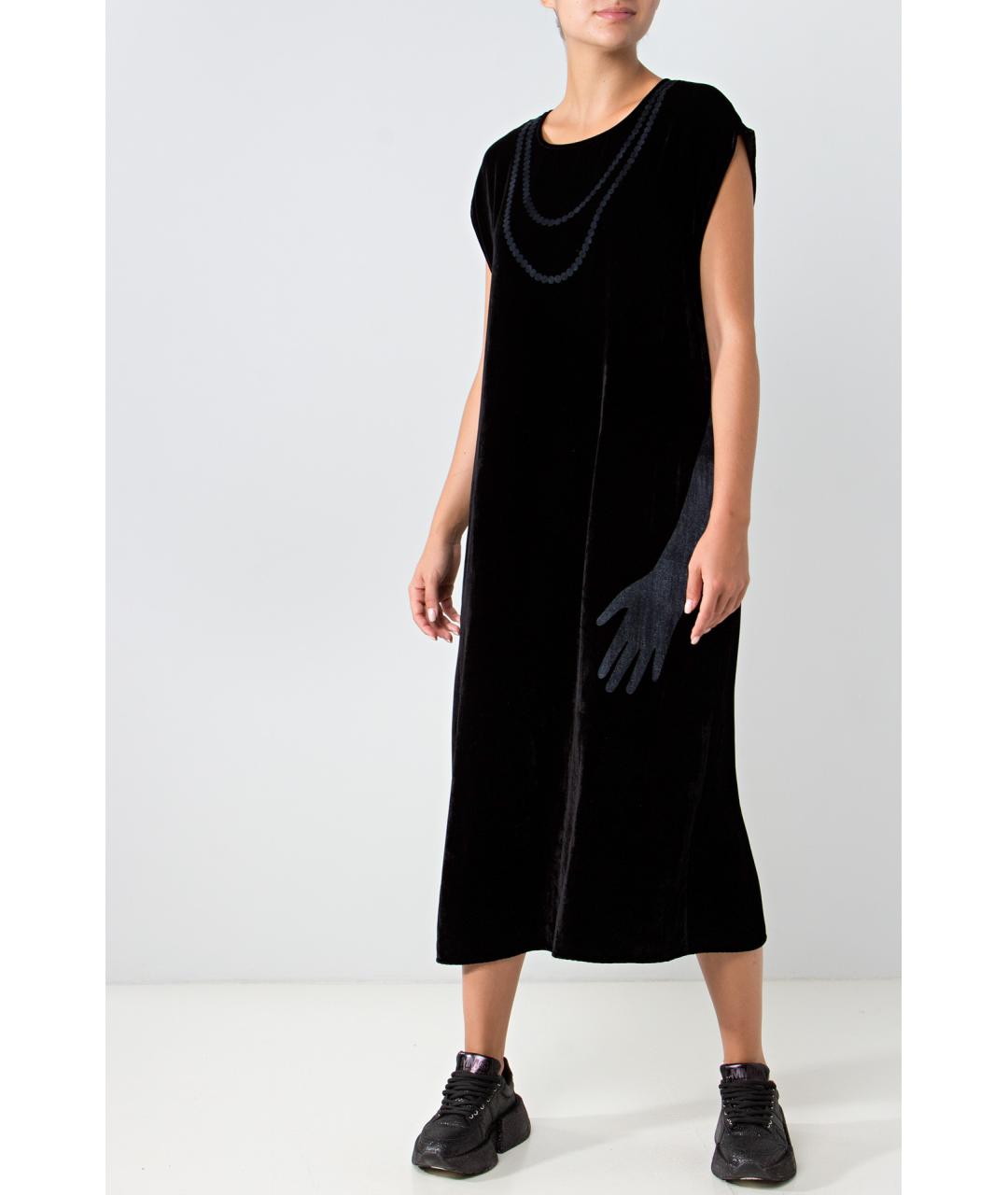 MM6 MAISON MARGIELA Коричневое вискозное вечернее платье, фото 2