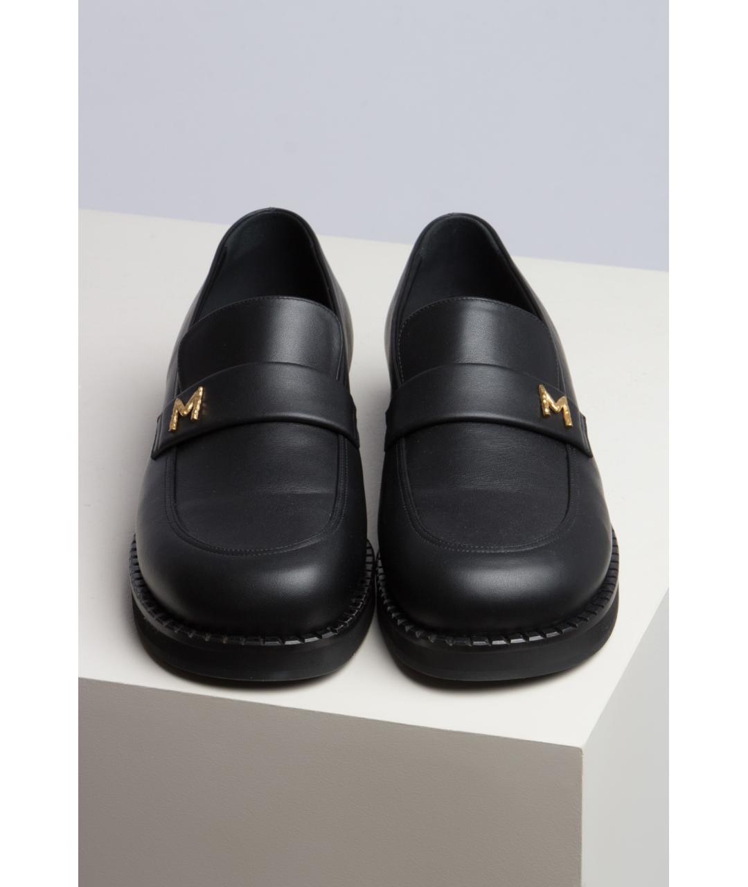 MAGDA BUTRYM Черные кожаные лоферы, фото 2