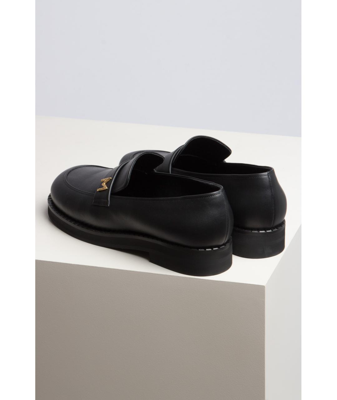 MAGDA BUTRYM Черные кожаные лоферы, фото 3