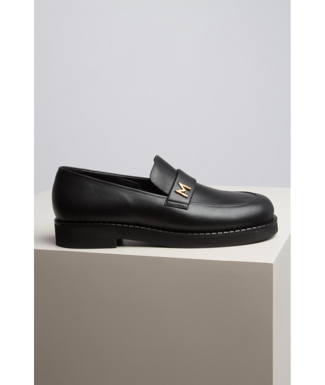 MAGDA BUTRYM Черные кожаные лоферы, фото 4