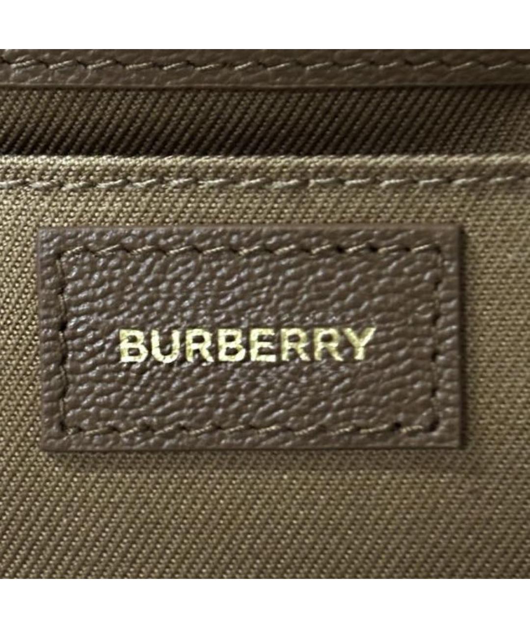 BURBERRY Коричневая сумка через плечо, фото 4