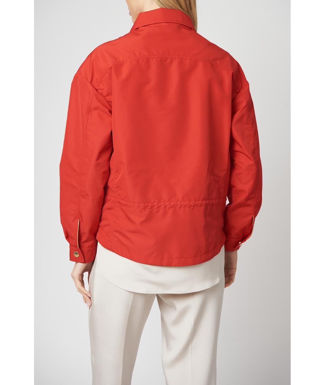 KITON Красная полиэстеровая куртка, фото 6