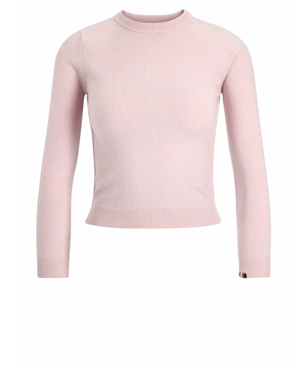 EXTREME CASHMERE Розовый кашемировый джемпер / свитер, фото 1