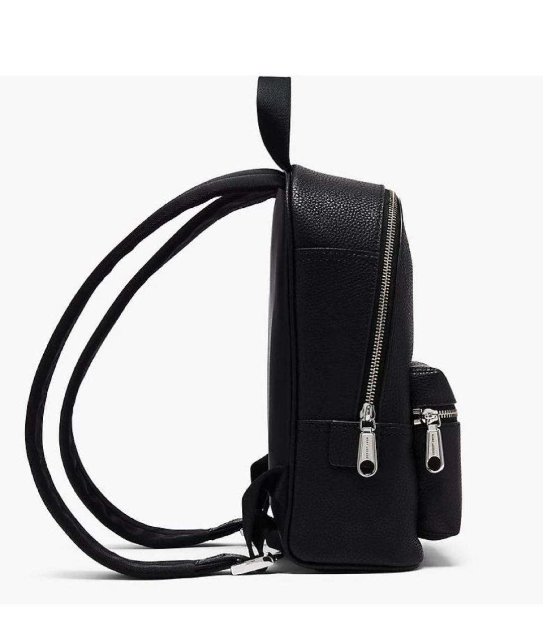 MARC JACOBS Черный кожаный рюкзак, фото 4