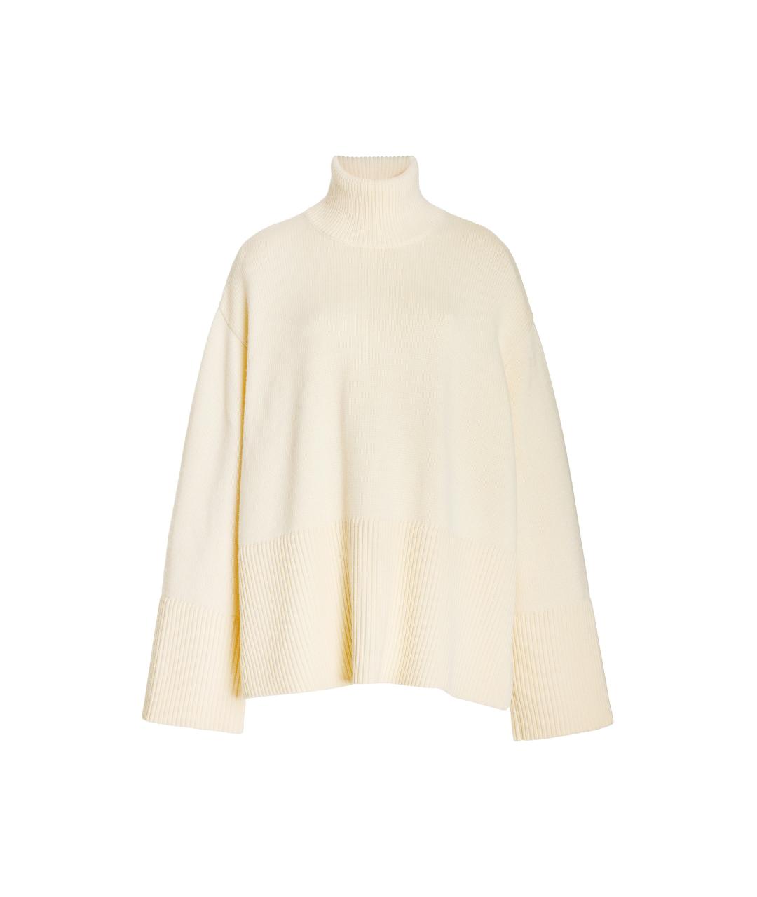 TOTEME Бежевый кашемировый джемпер / свитер, фото 1