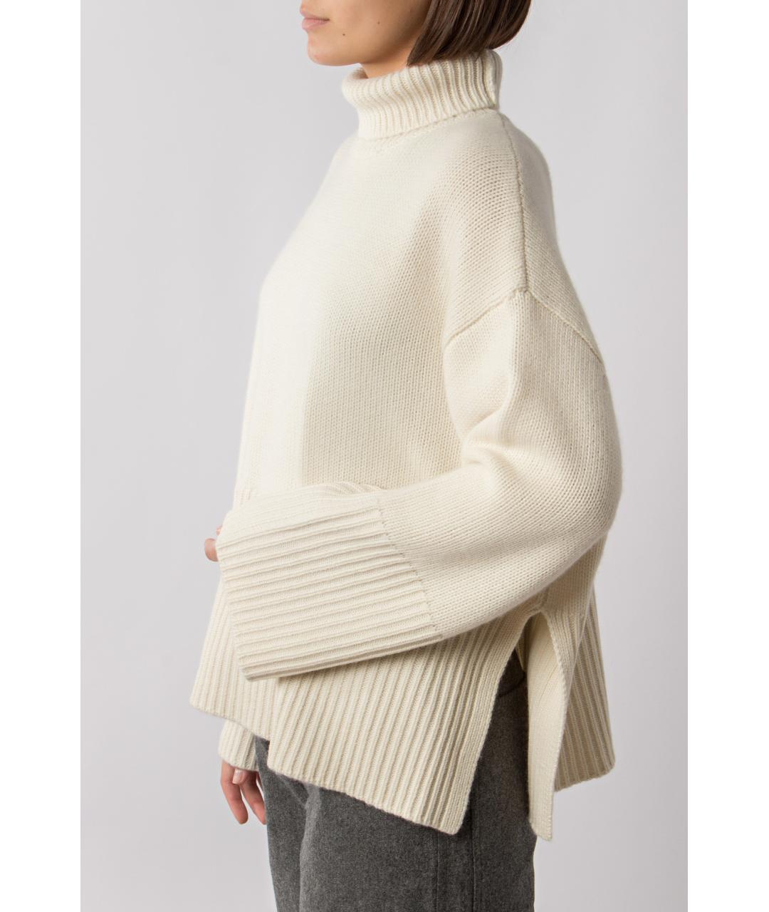 TOTEME Бежевый кашемировый джемпер / свитер, фото 4