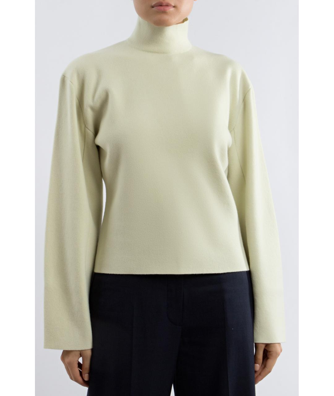 THE ROW Зеленый кашемировый джемпер / свитер, фото 3