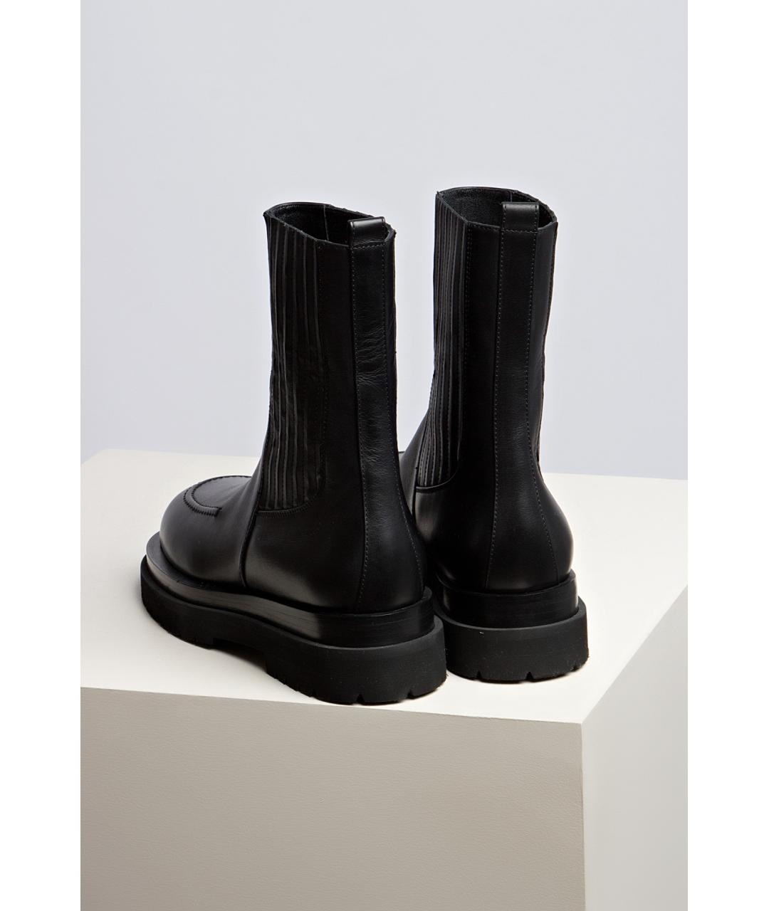 MAGDA BUTRYM Черные кожаные ботинки, фото 3