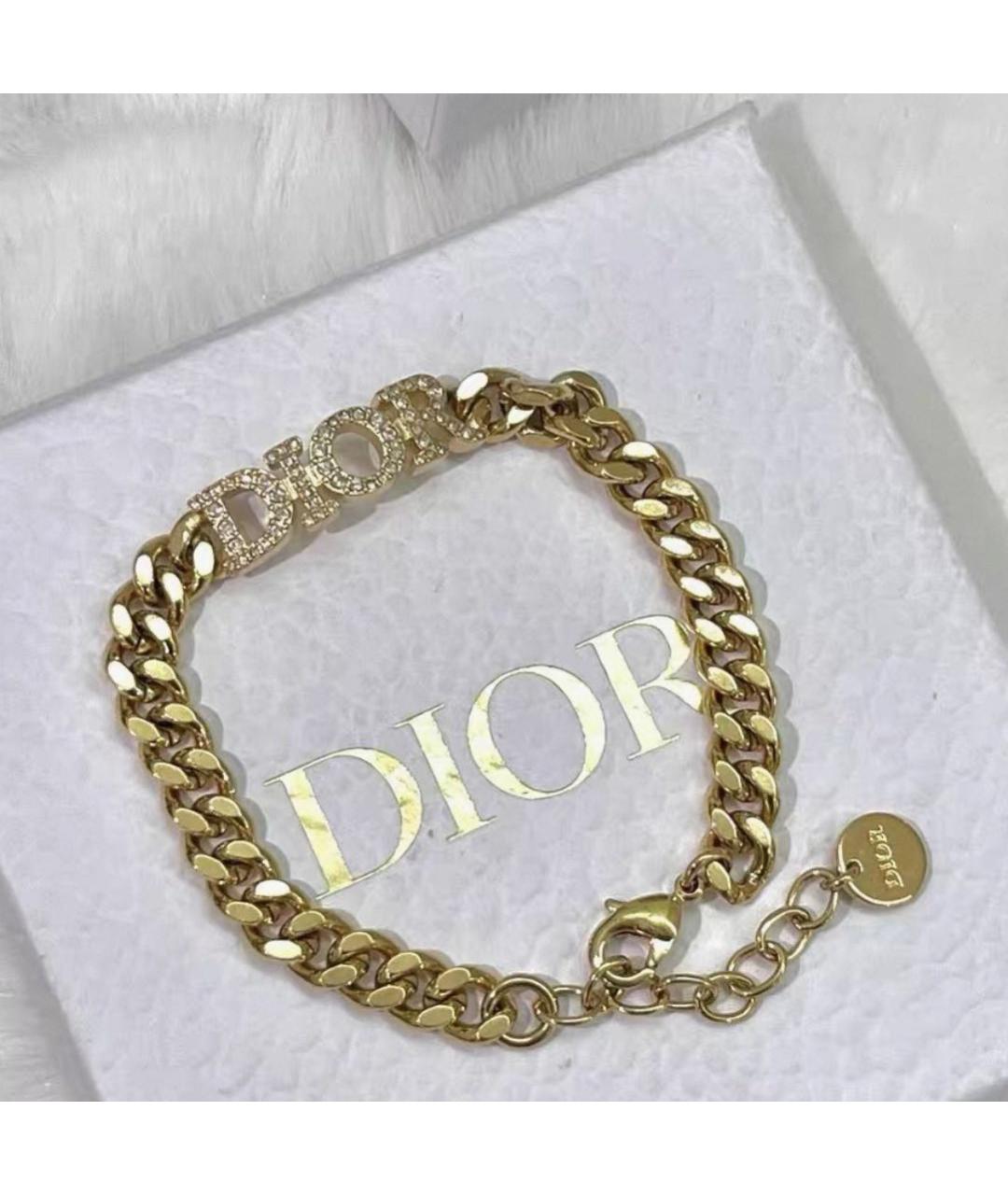 CHRISTIAN DIOR Золотой браслет из желтого золота, фото 2