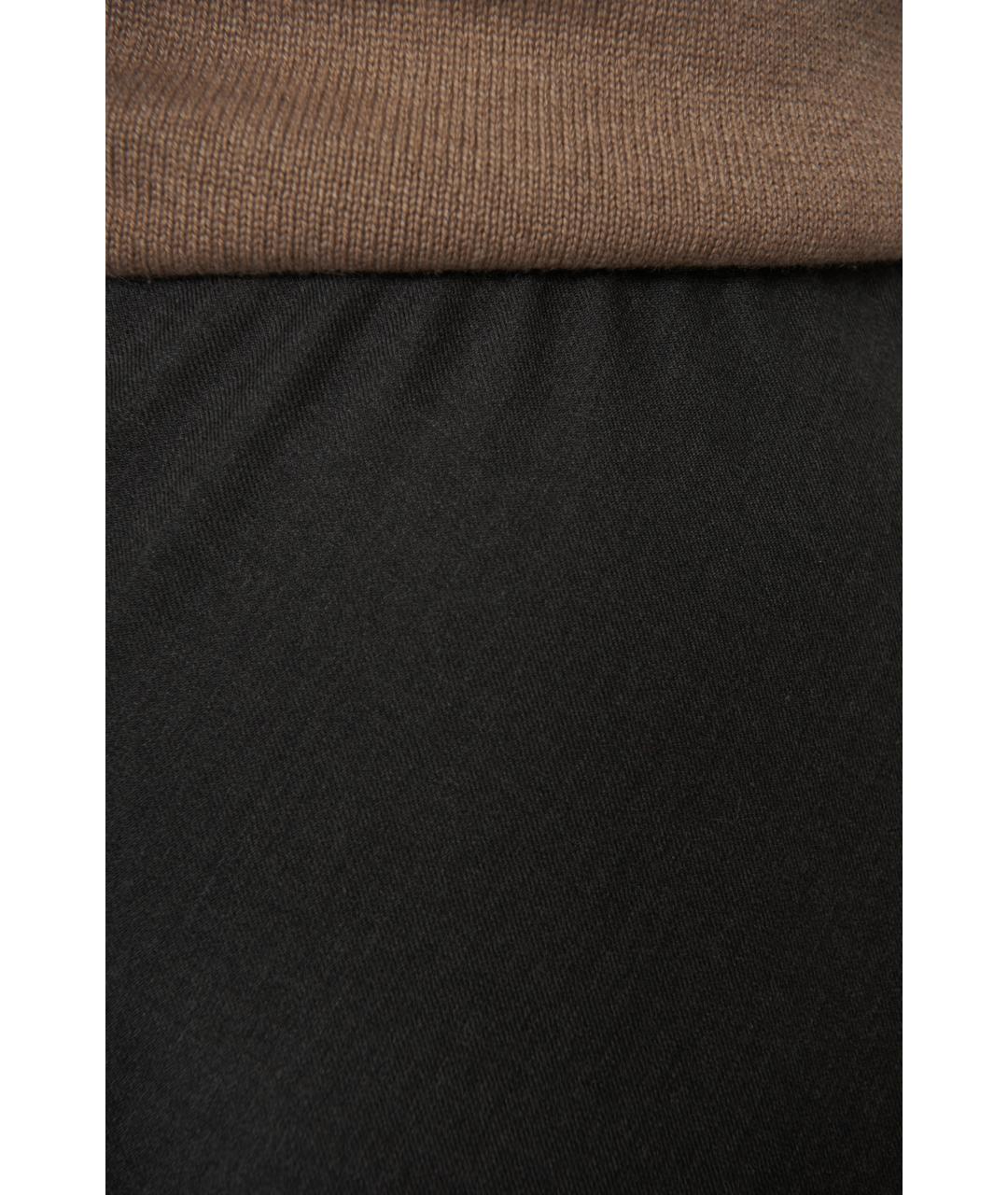 BRUNELLO CUCINELLI Серая шерстяная юбка миди, фото 2