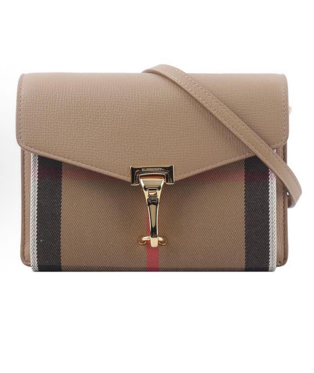 BURBERRY Бежевая сумка через плечо, фото 1
