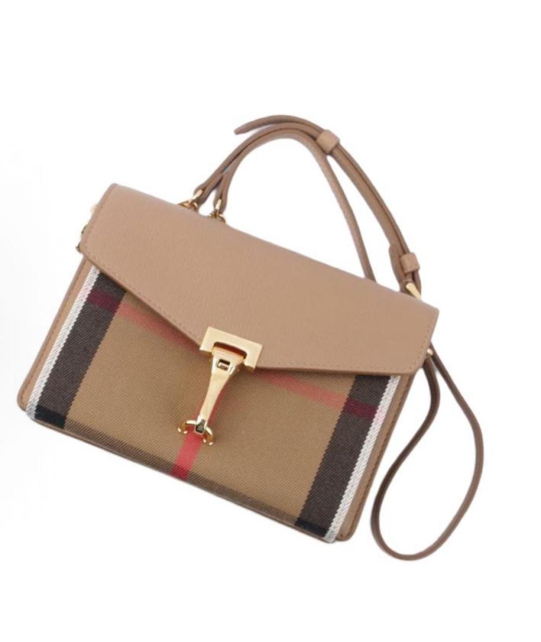 BURBERRY Бежевая сумка через плечо, фото 6