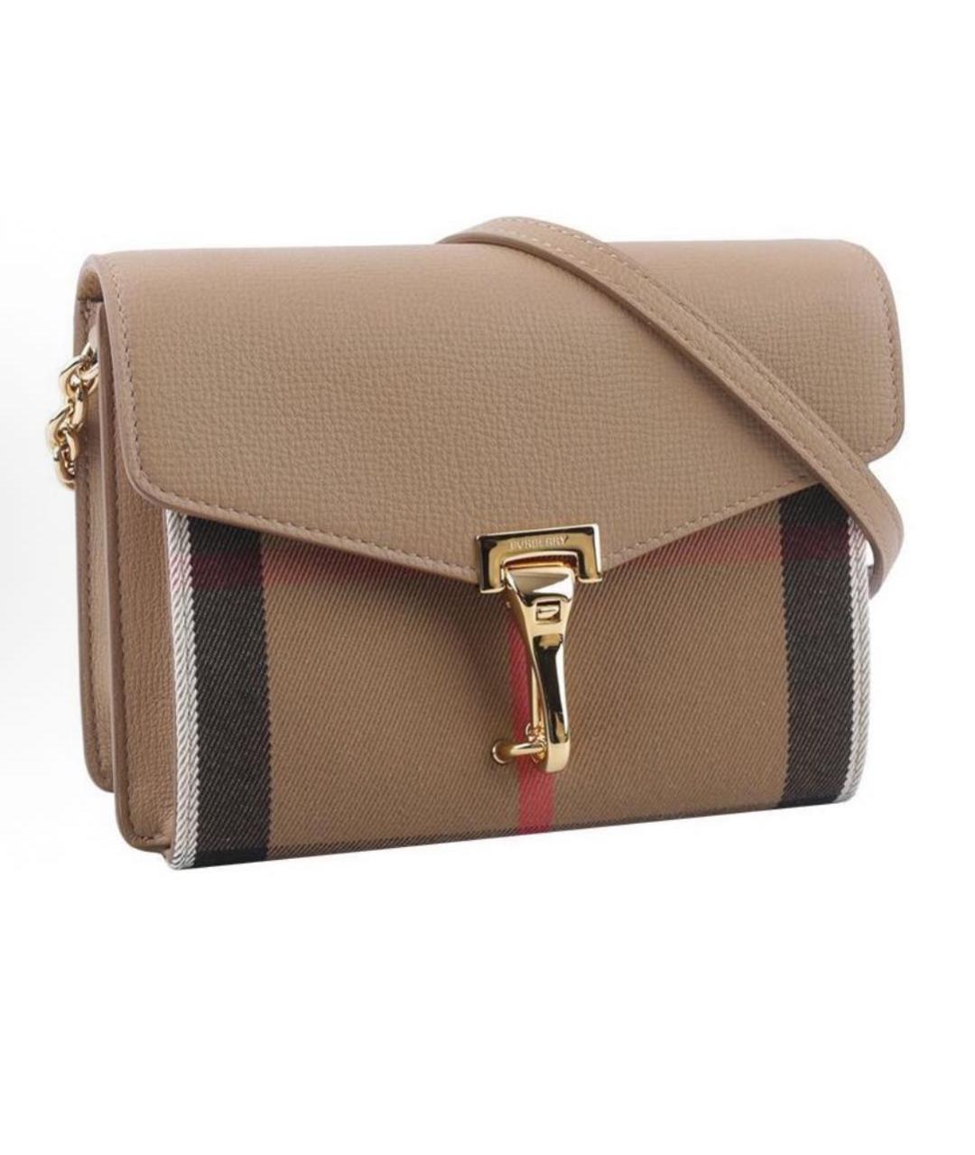 BURBERRY Бежевая сумка через плечо, фото 2