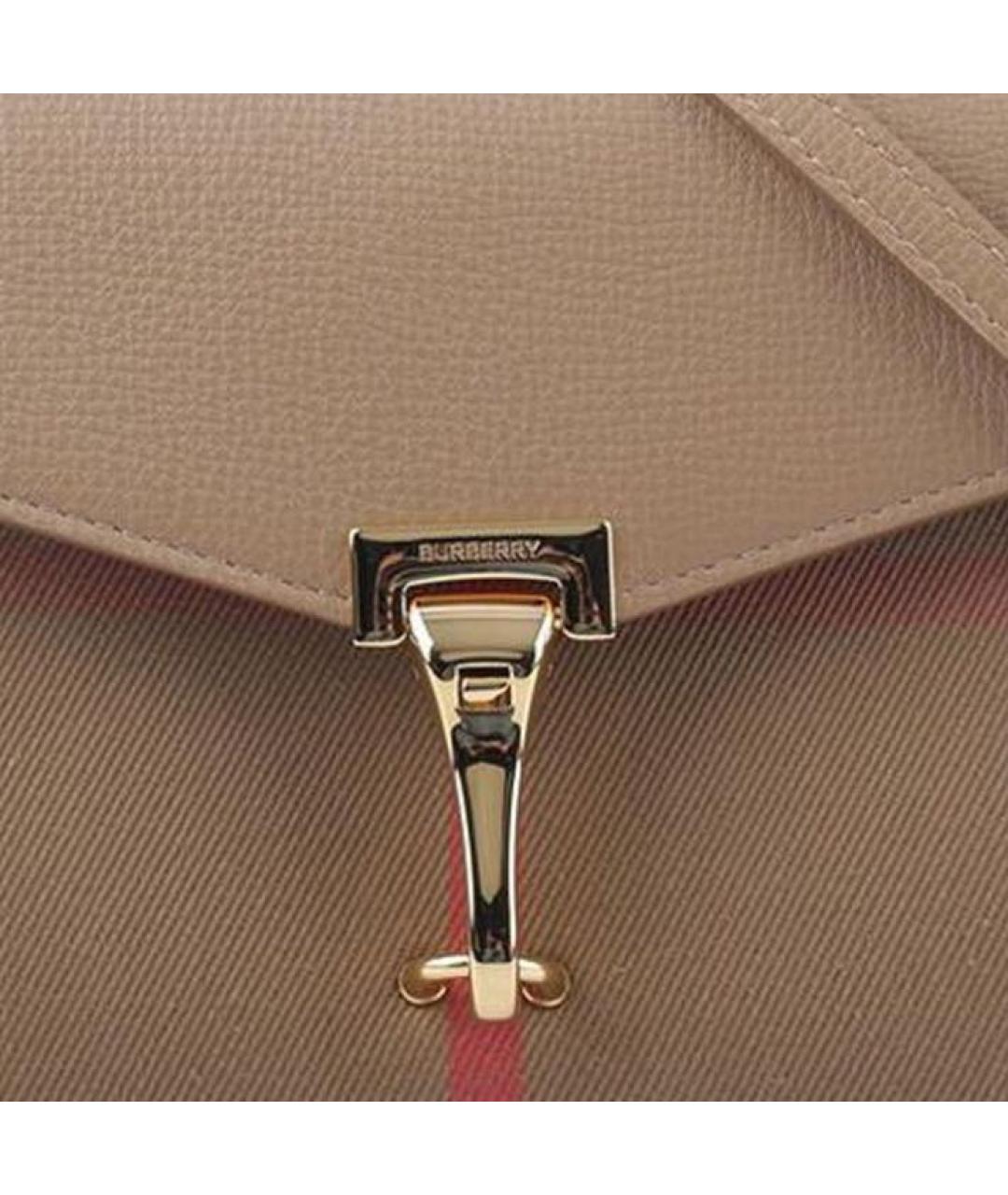 BURBERRY Бежевая сумка через плечо, фото 7