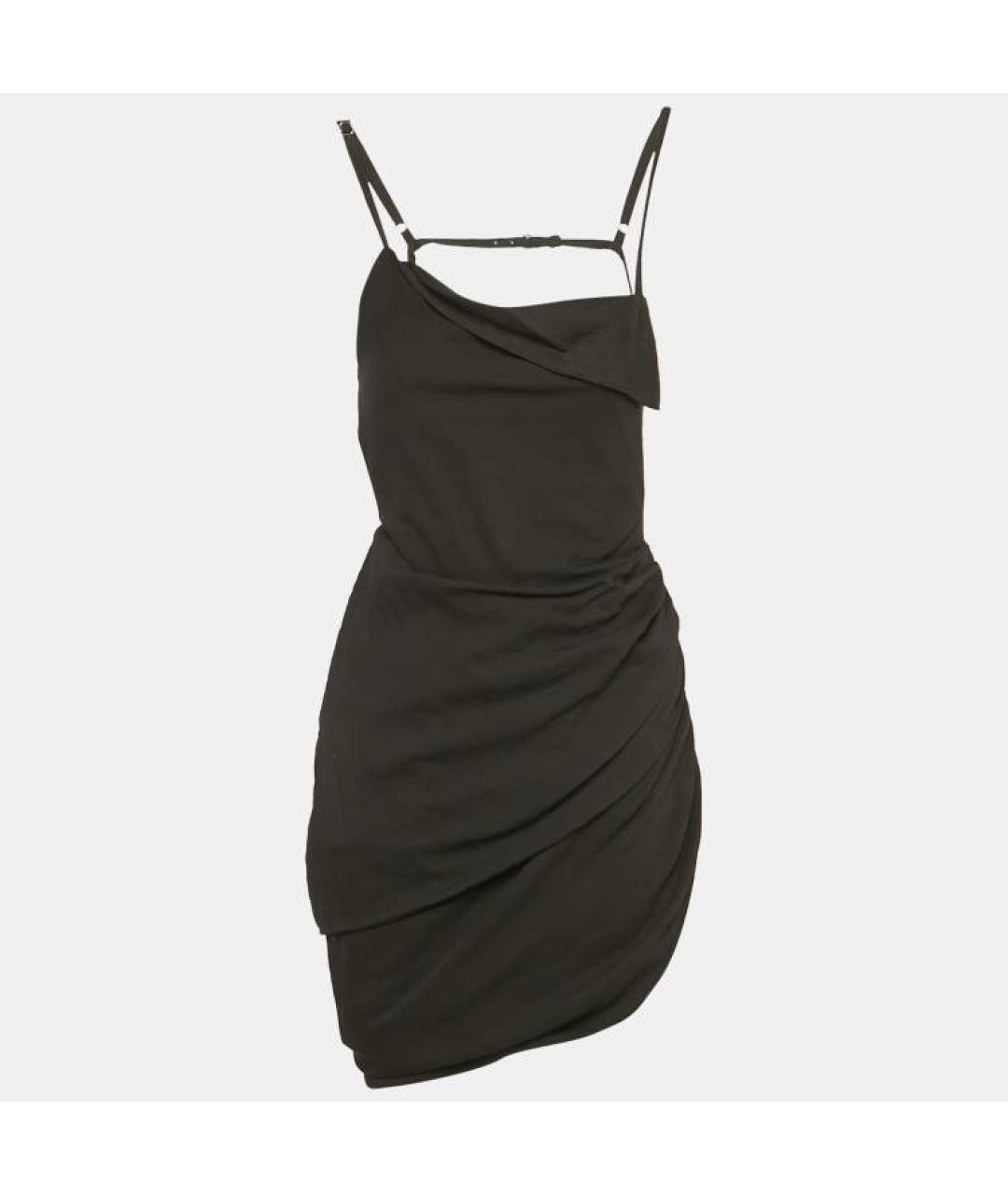 JACQUEMUS Черное вечернее платье, фото 7