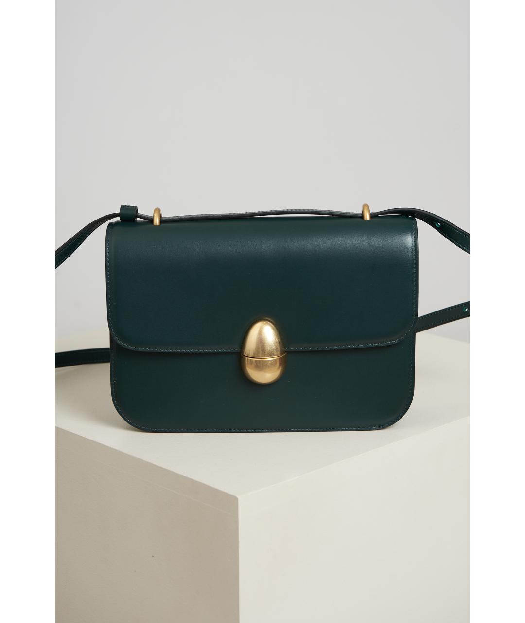 NEOUS Зеленая кожаная сумка через плечо, фото 5