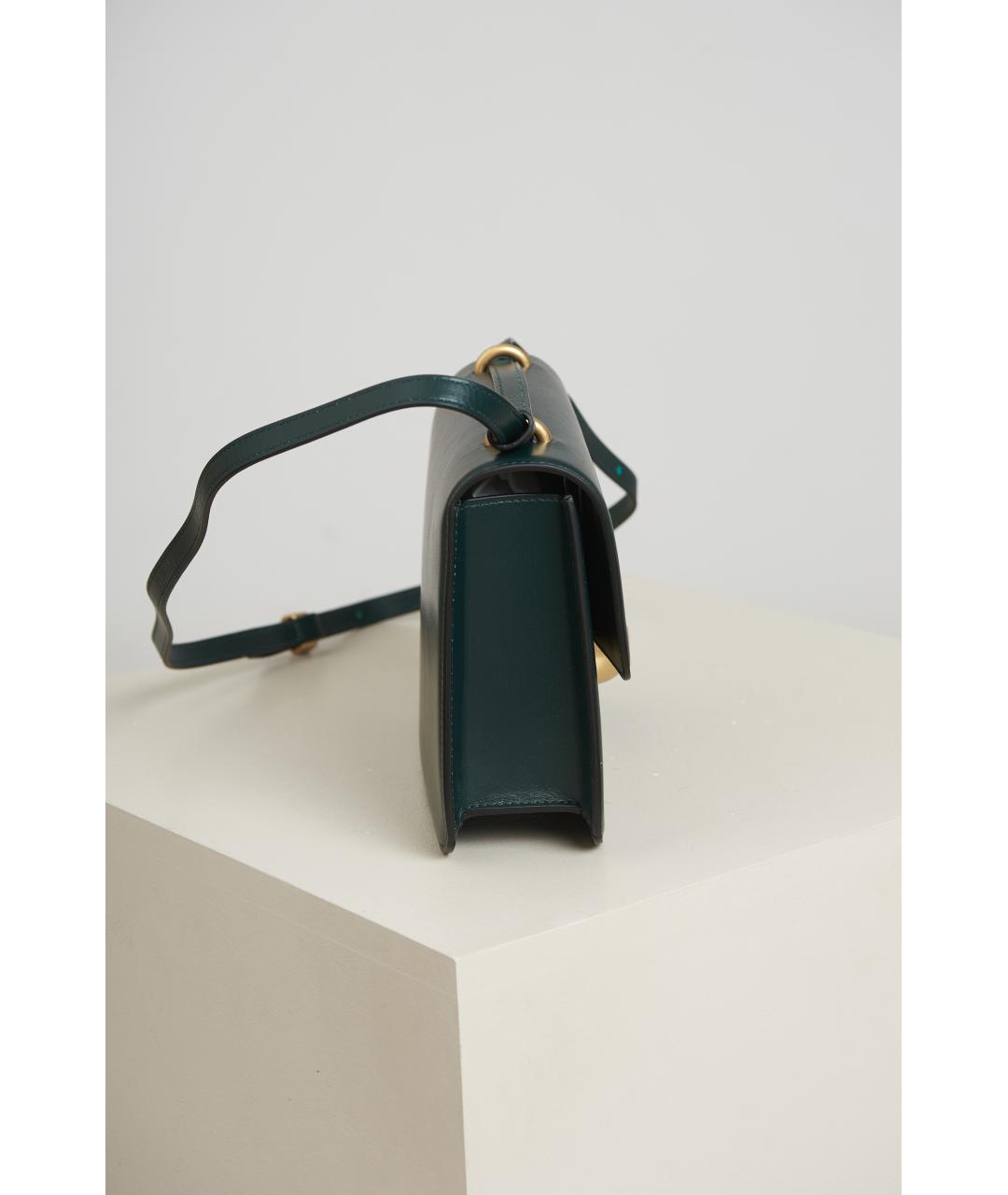 NEOUS Зеленая кожаная сумка через плечо, фото 3