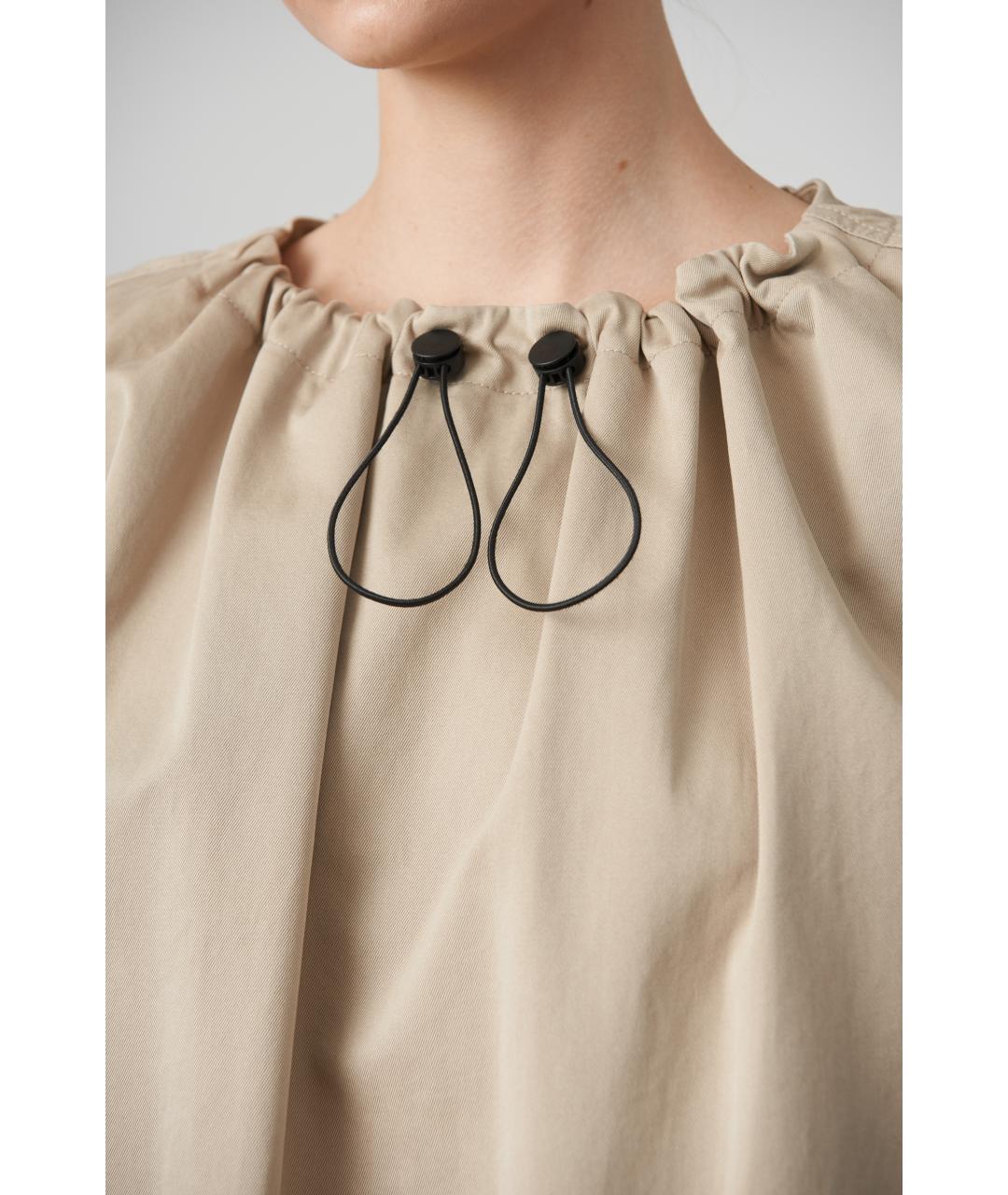 MM6 MAISON MARGIELA Бежевая хлопковая блузы, фото 4