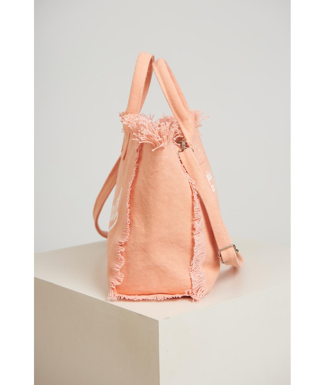 MC2 SAINT BARTH Розовая тканевая сумка через плечо, фото 3
