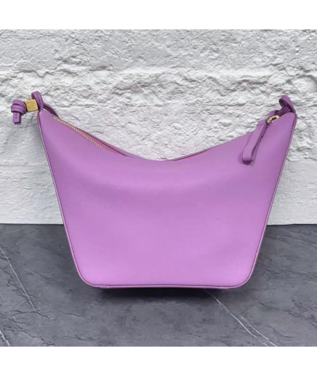 LOEWE Фиолетовая кожаная сумка через плечо, фото 3