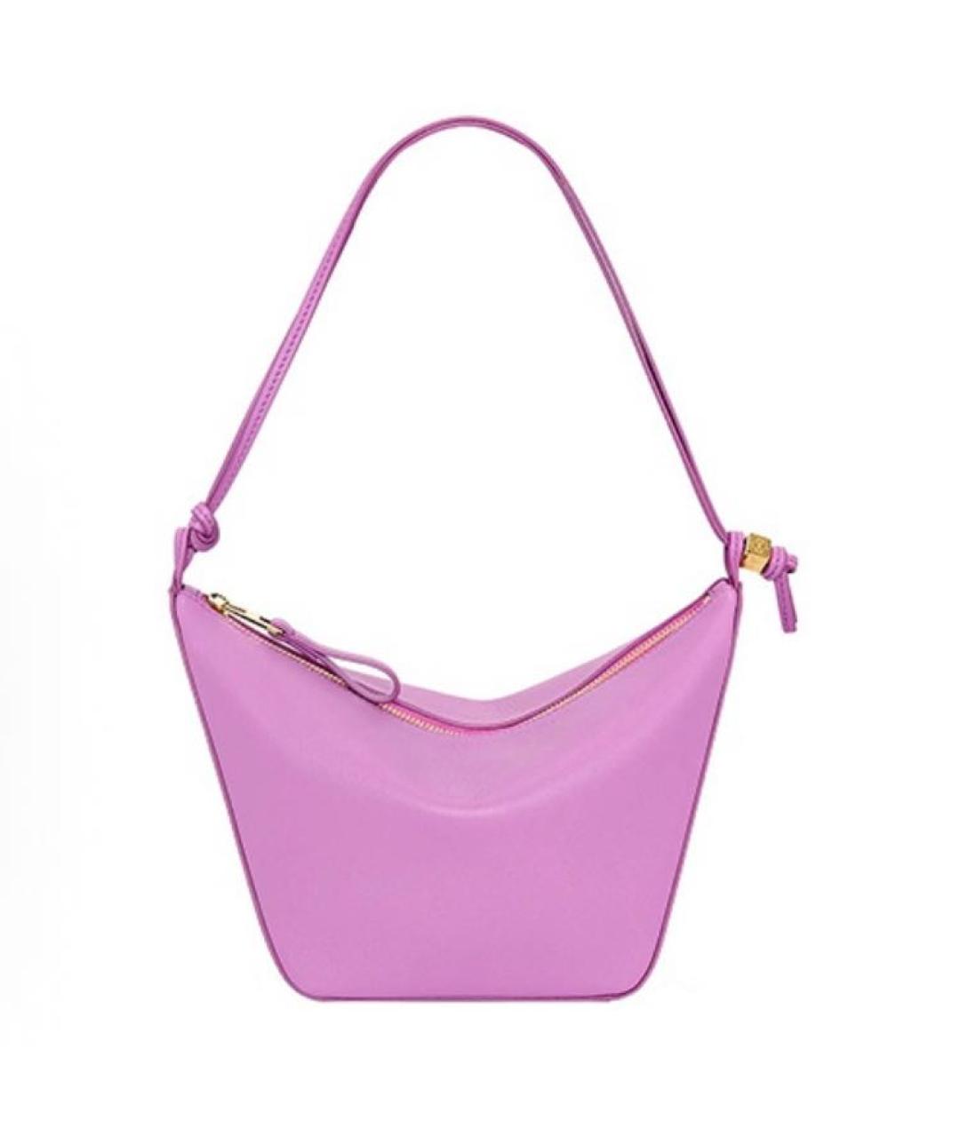 LOEWE Фиолетовая кожаная сумка через плечо, фото 1