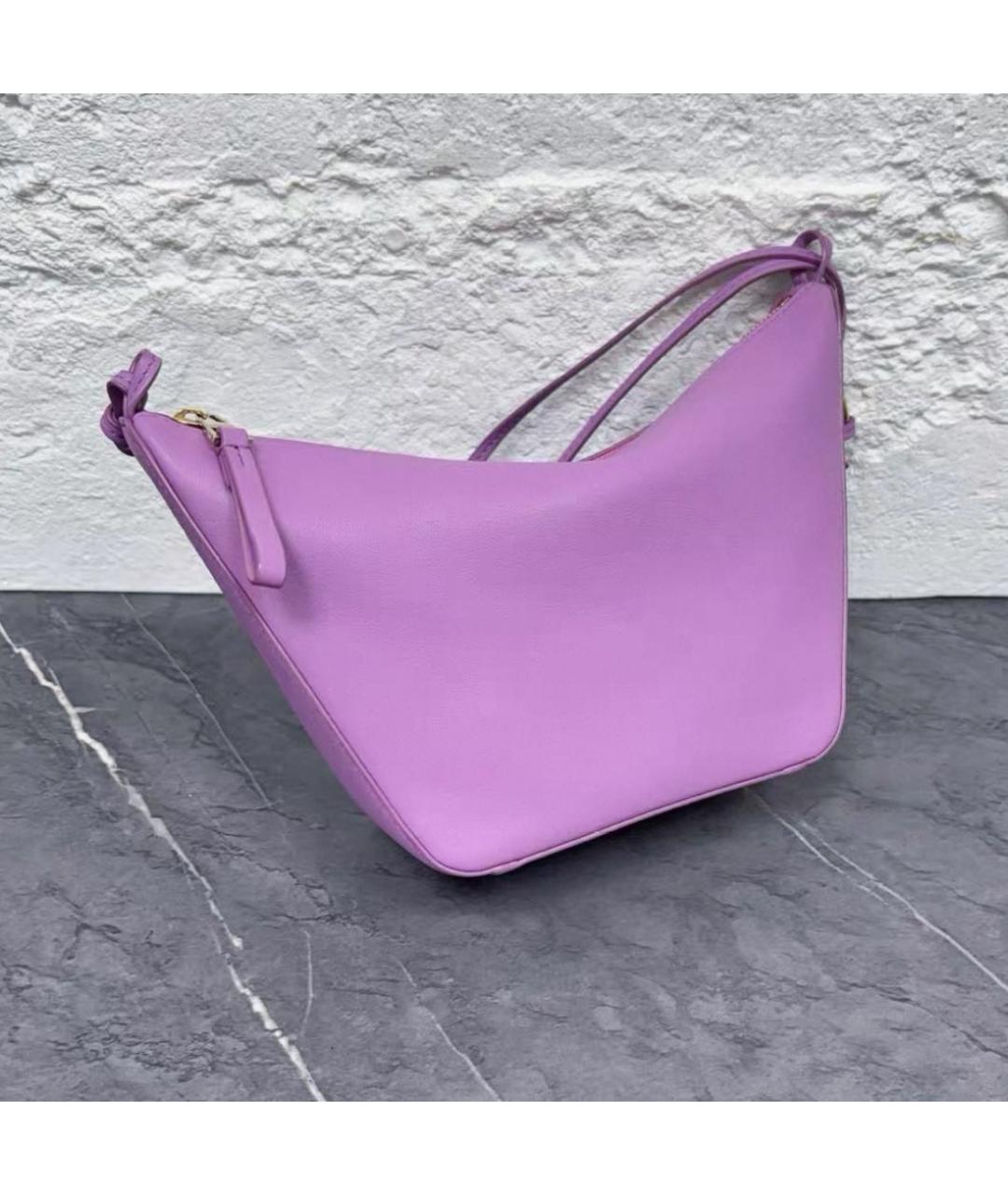 LOEWE Фиолетовая кожаная сумка через плечо, фото 2