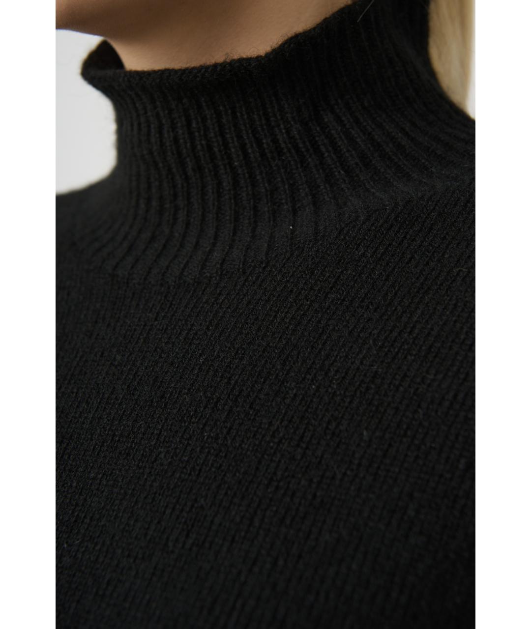 THE ROW Черный кашемировый джемпер / свитер, фото 3