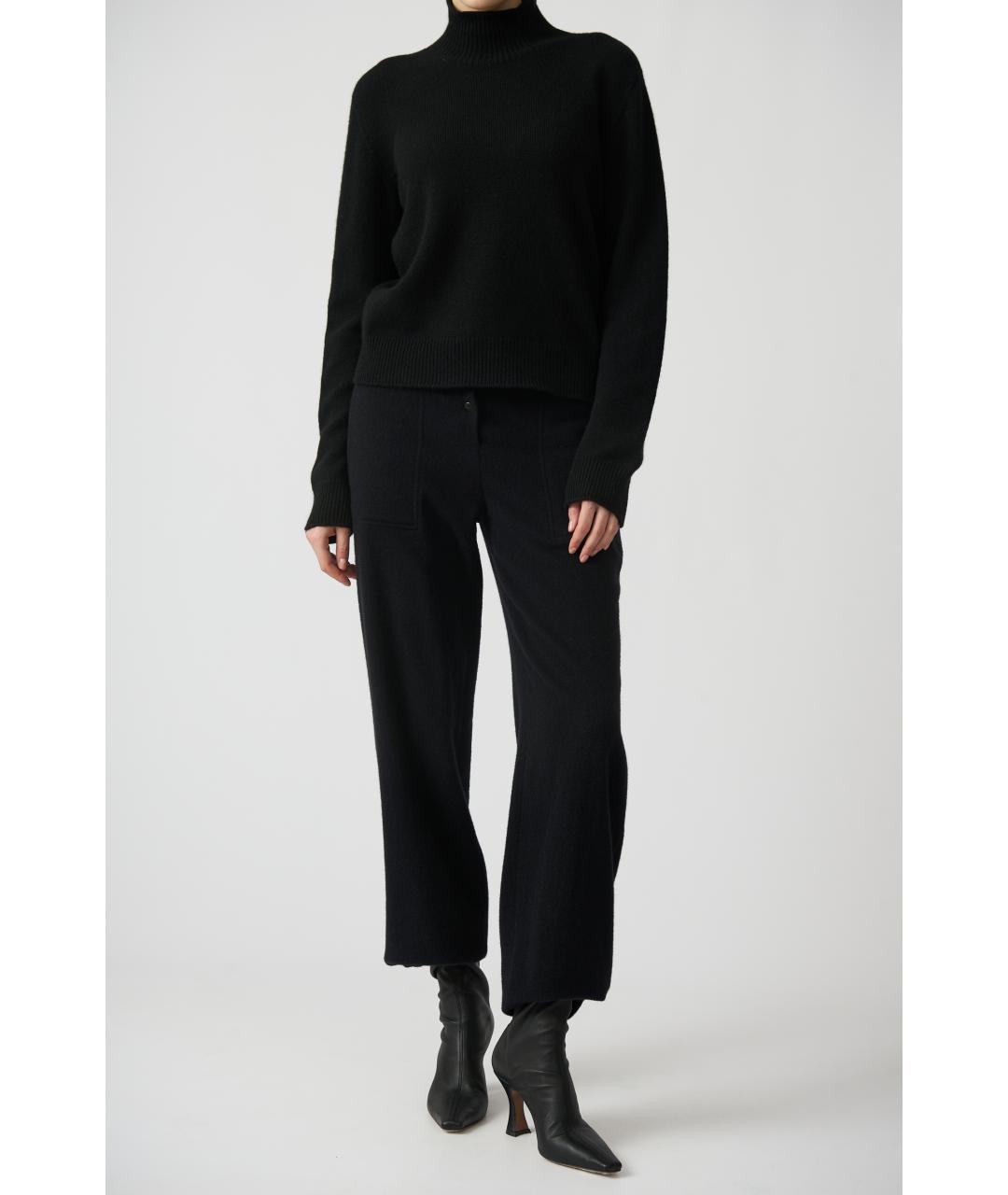 THE ROW Черный кашемировый джемпер / свитер, фото 5