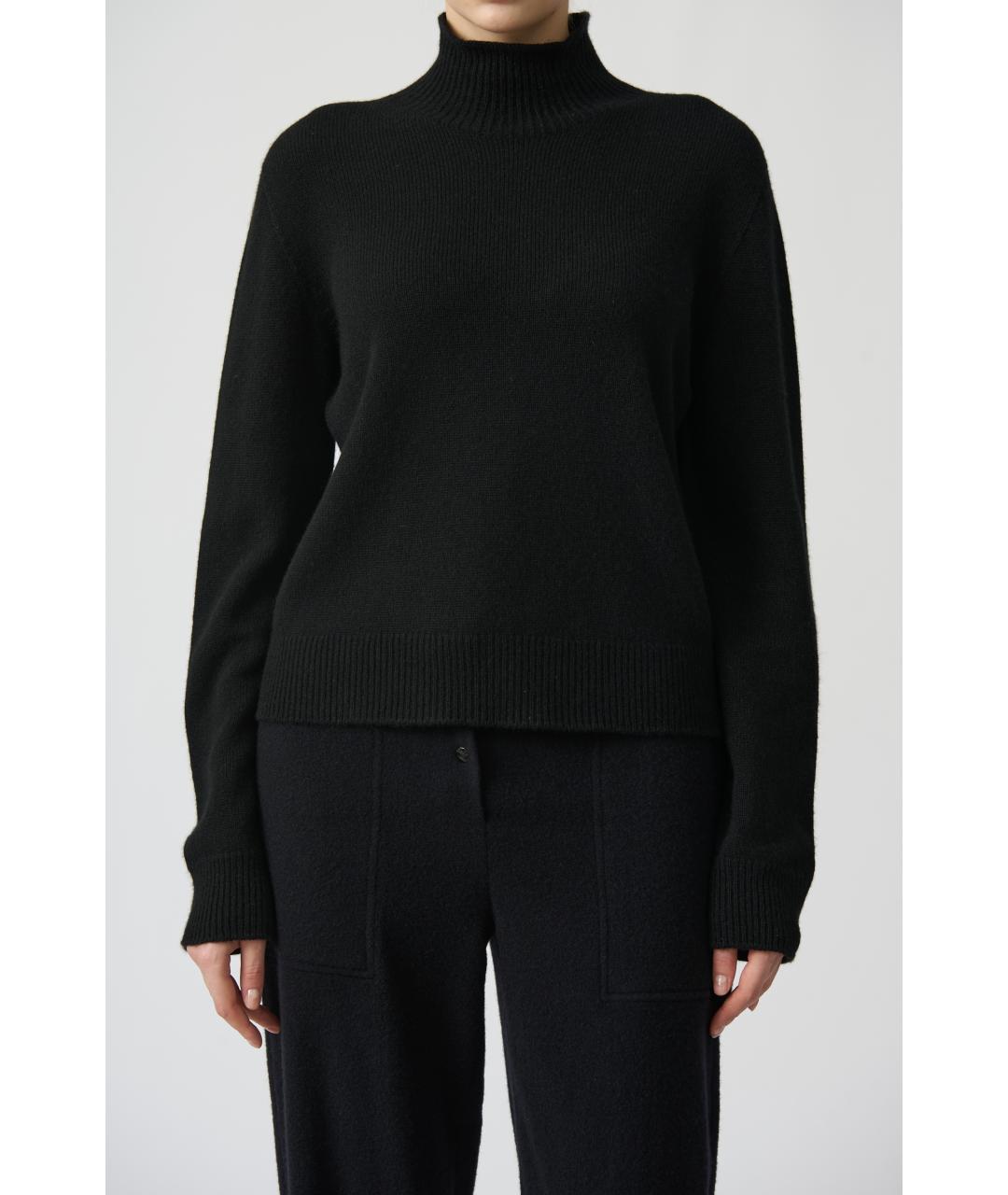 THE ROW Черный кашемировый джемпер / свитер, фото 2