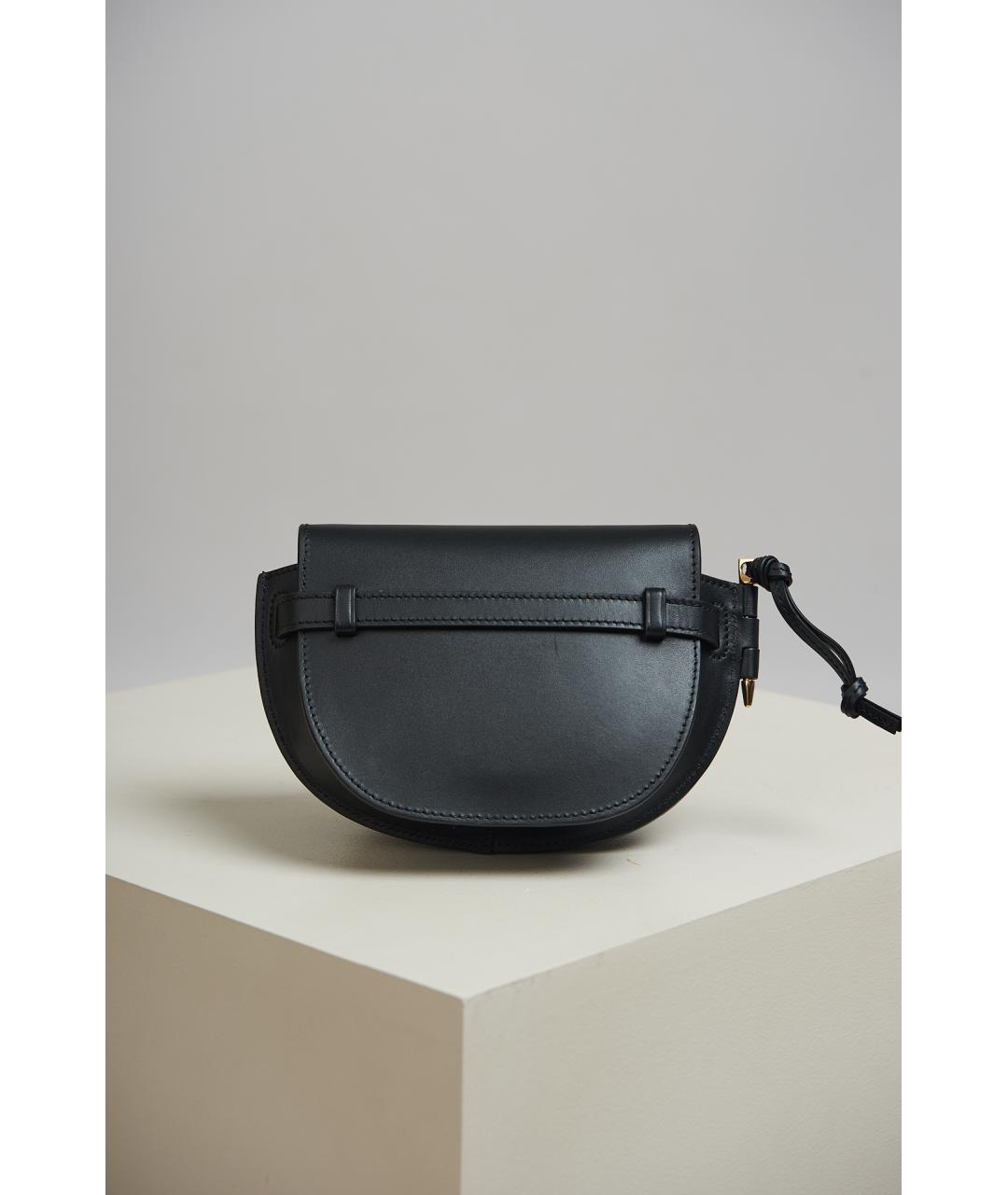 LOEWE Коричневая кожаная сумка через плечо, фото 2