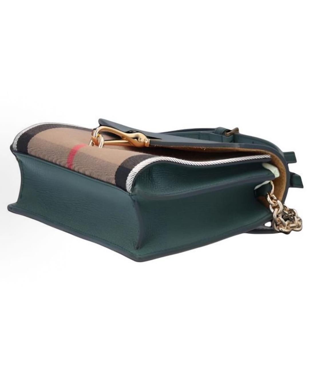 BURBERRY Зеленая сумка через плечо, фото 3