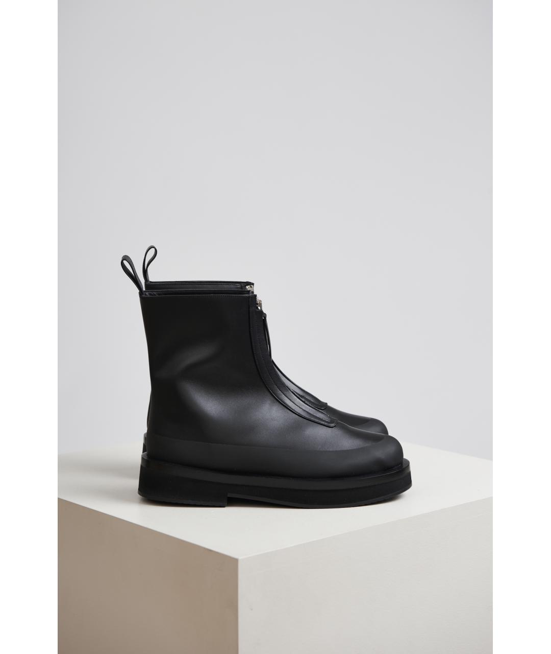NEOUS Черные кожаные ботинки, фото 2