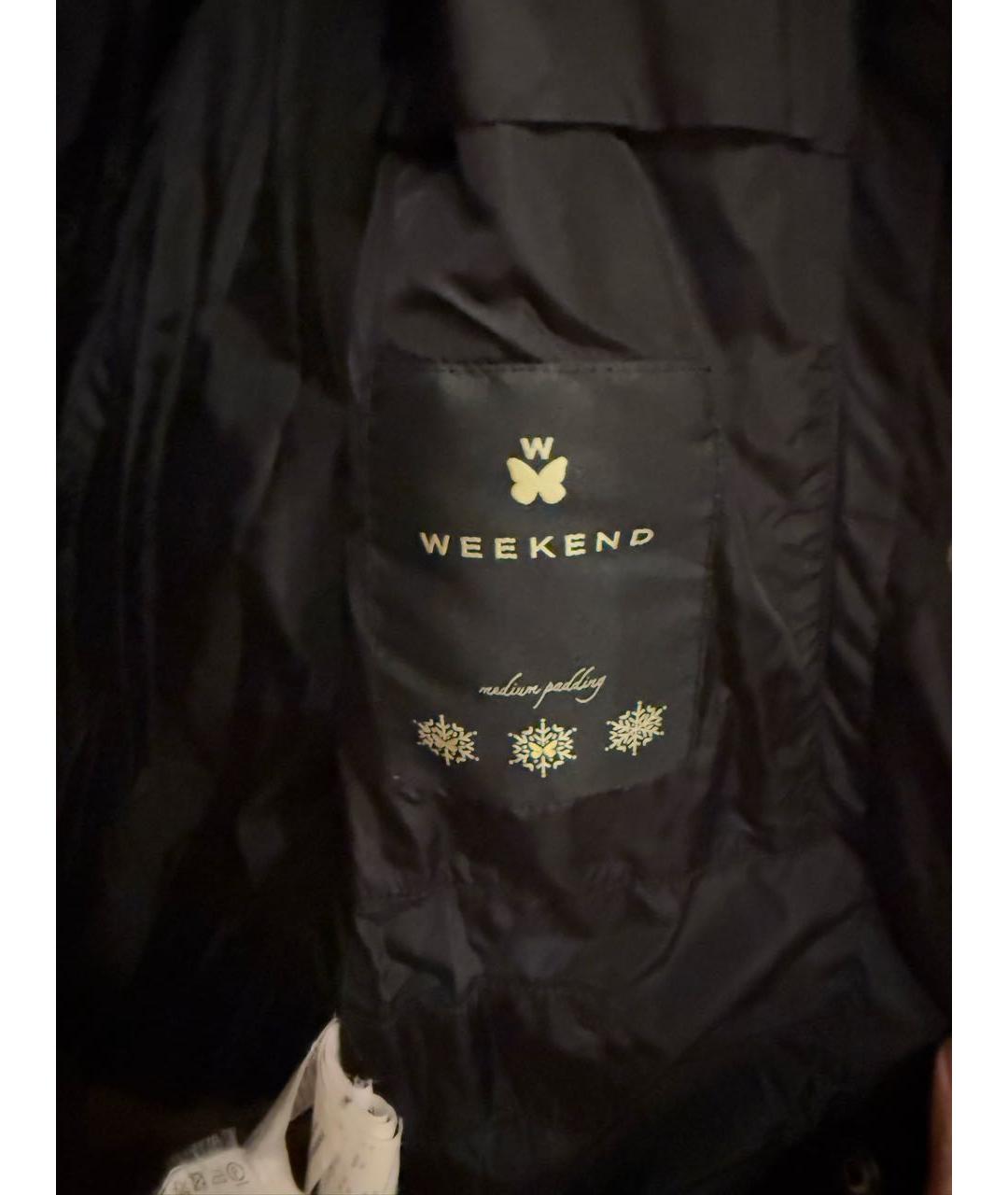 WEEKEND MAX MARA Черный пуховик, фото 5