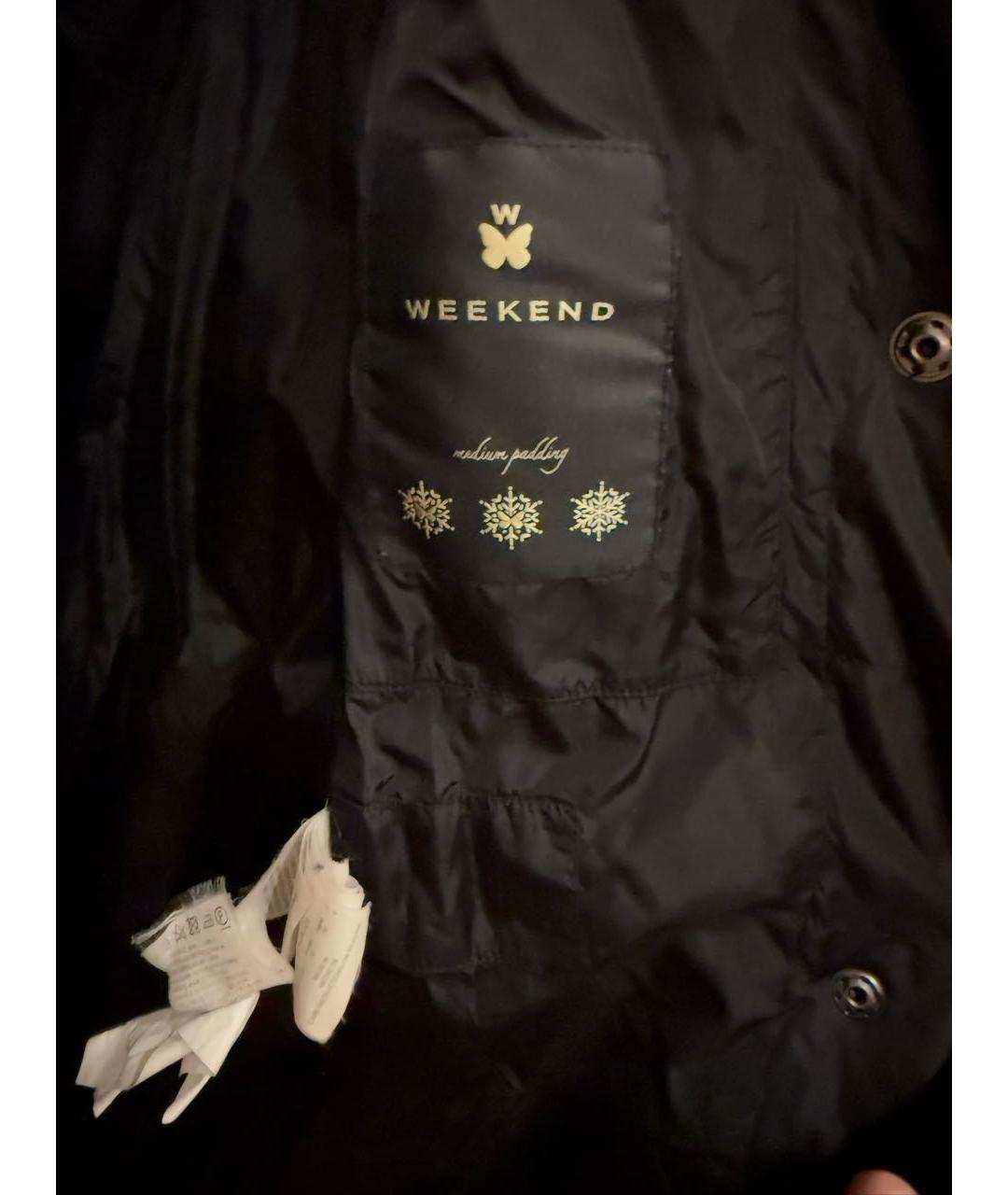 WEEKEND MAX MARA Черный пуховик, фото 3