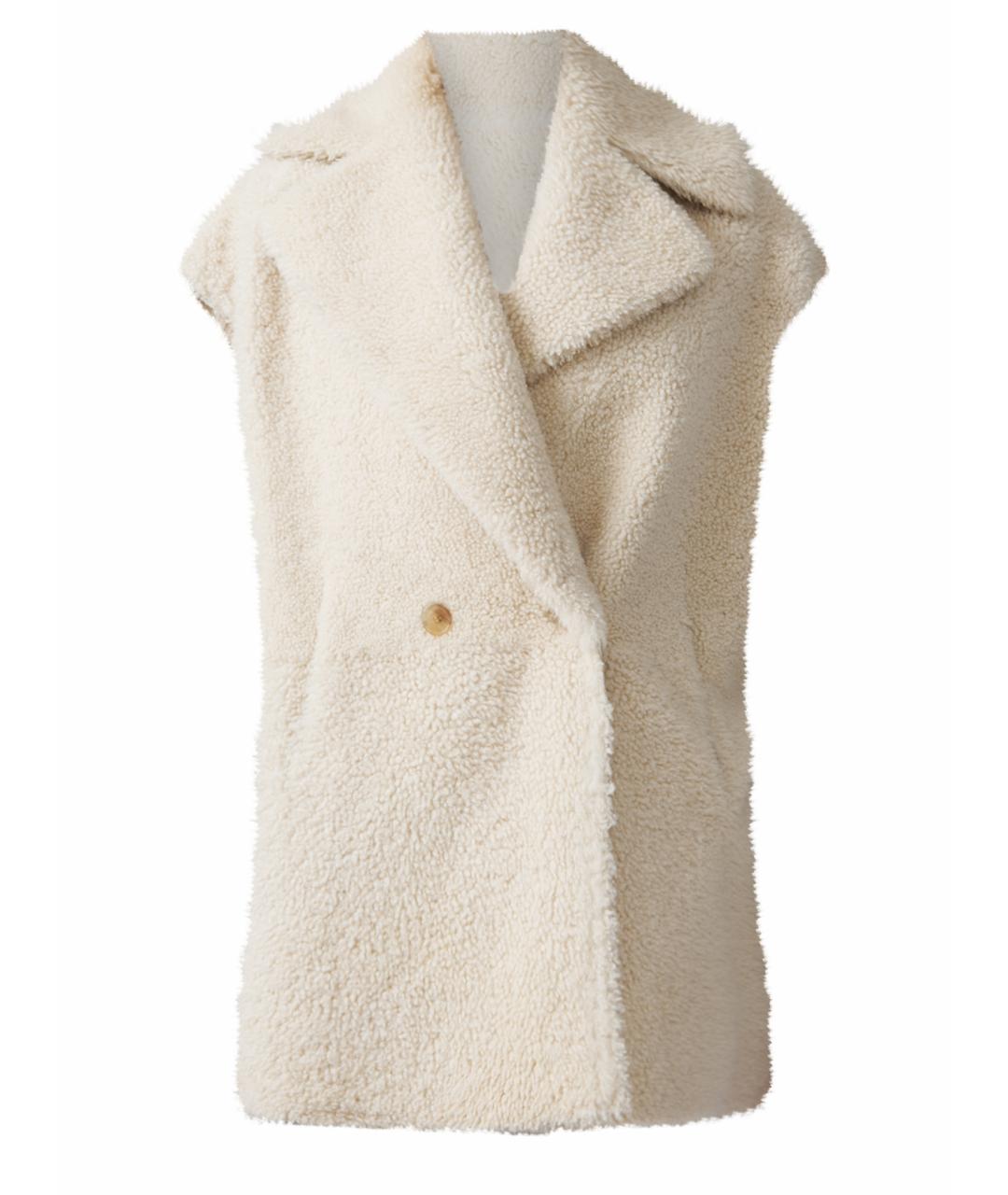 KITON Бежевый шерстяной жилет, фото 1