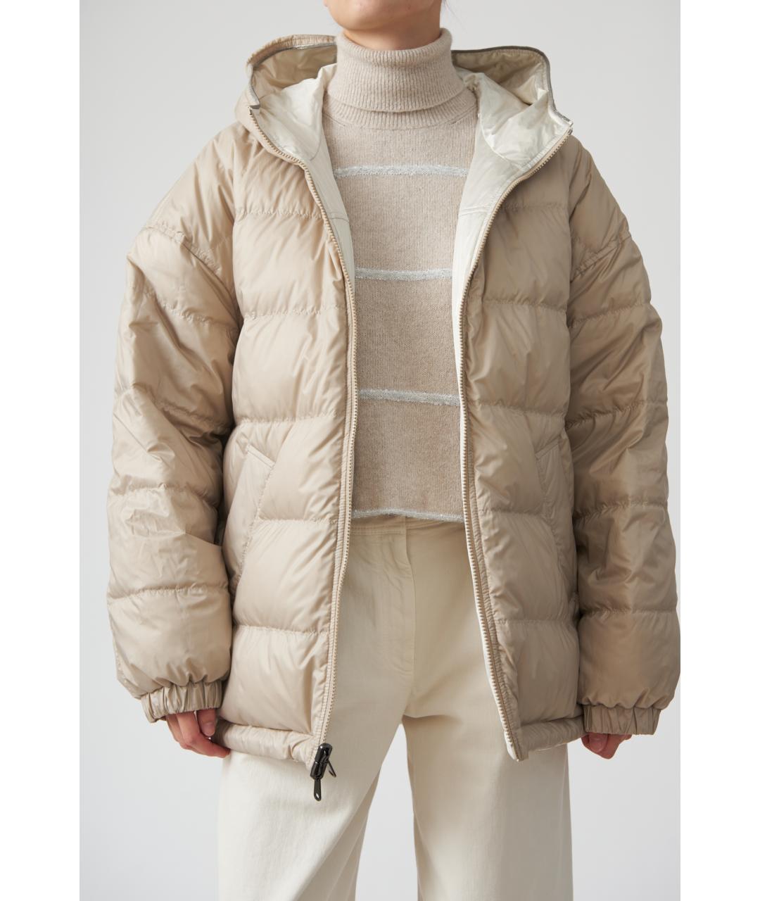 BRUNELLO CUCINELLI Белая полиэстеровая куртка, фото 6